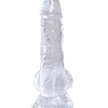 King Cock Clear Dildo with Balls - 5 Inch - King Cock