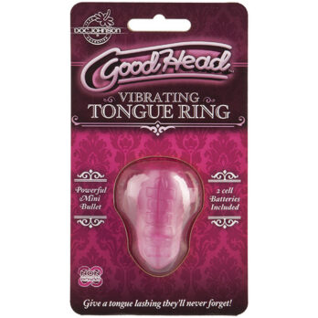 Doc Johnson Goodhead Vibrating Tongue Ring - Doc johnson