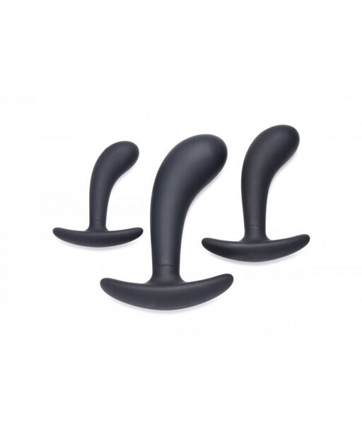 3 Piece Curved Anal Trainer Set -