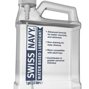 Swiss Navy Water Based Lubricant - 3785ml -