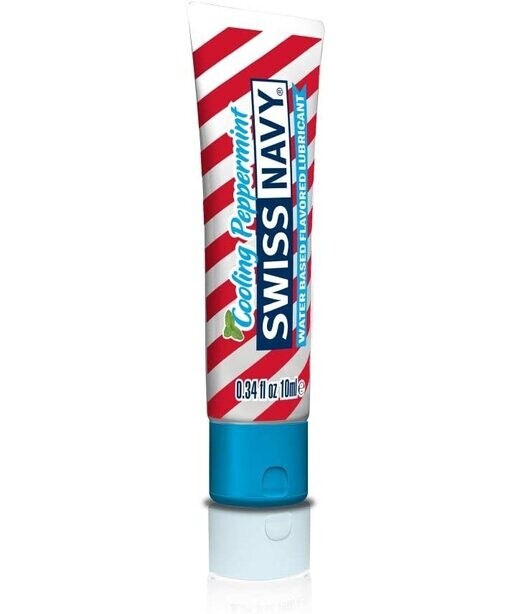 Swiss Navy Cooling Peppermint Flavoured Lubricant - 10ml -