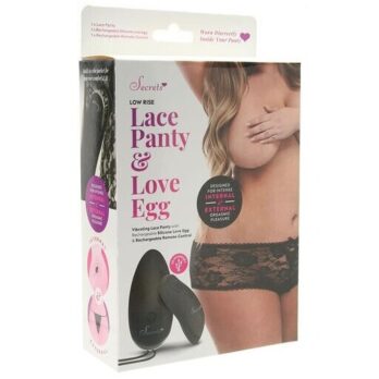 Vibrating Low Rise Rechargable Panties -