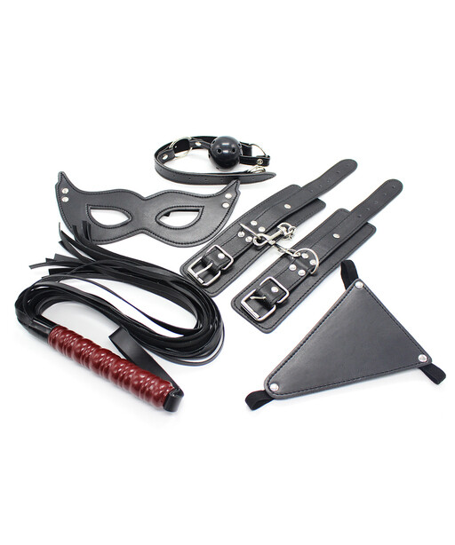 Gotham Bondage Kit - Leather Play