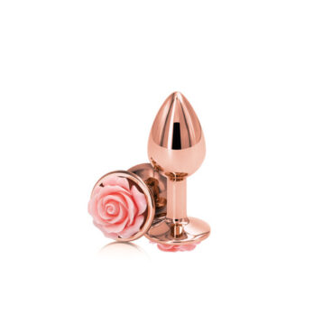 Rose Buttplug - 3 Inch - Rear Assets