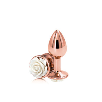 Rose Buttplug - 3 Inch - Rear Assets