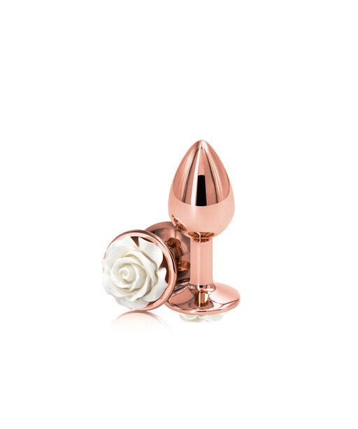 Rose Buttplug - 3 Inch - Rear Assets