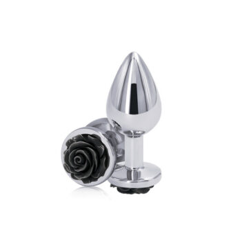 Rose Buttplug - 3.5 Inch - Rear Assets