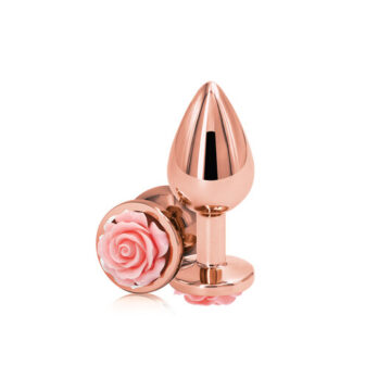 Rose Buttplug - 3.5 Inch - Rear Assets