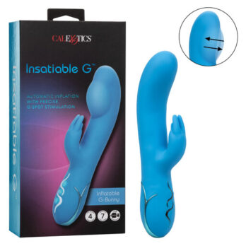 Insatiable Inflatable G Bunny - 8.5 Inch - CalExotics