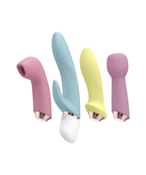 Satisfyer Marvelous Four - Interchangeable Head Vibrator - Satisfyer