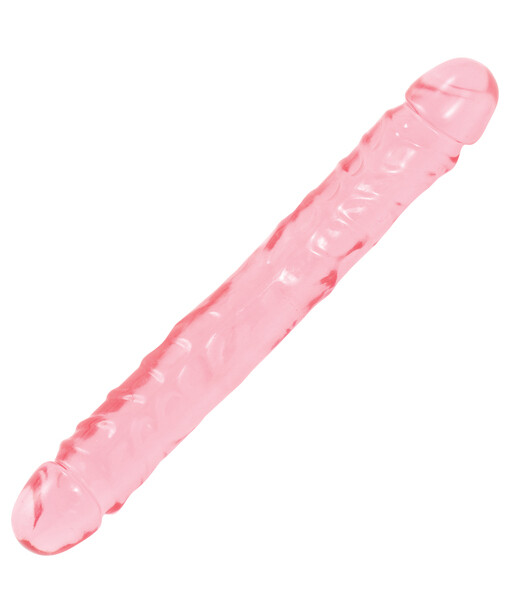 Crystal Jellies 12 Inch Junior Double Ended Dildo - Crystal Jellies